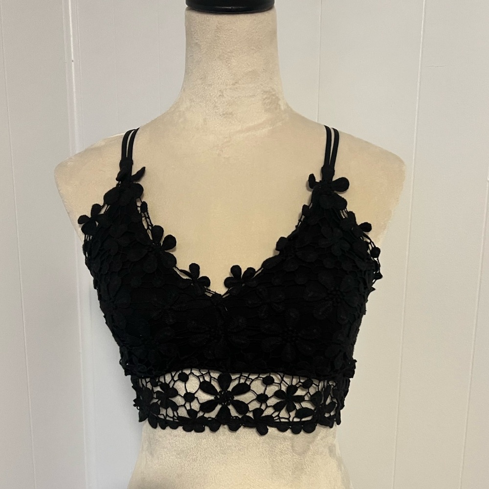 Black bralette